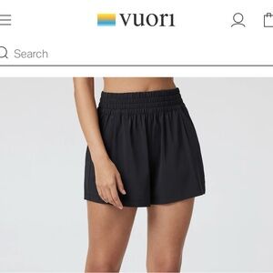Vuori VillaBlack Shorts